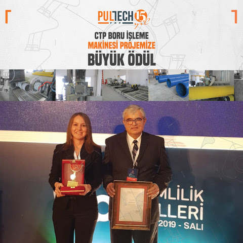 PULTECH FRP KOBİ KATEGOR. BİRİNCİ OLDU