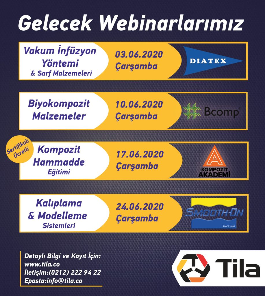 Tila Kompozit Gelecek Webinarlarımız