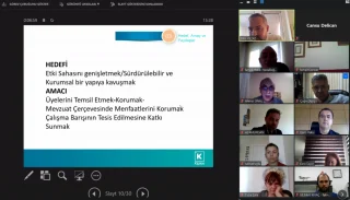 9. ÜYE TOPLANTIMIZ GERÇEKLEŞTİRİLDİ