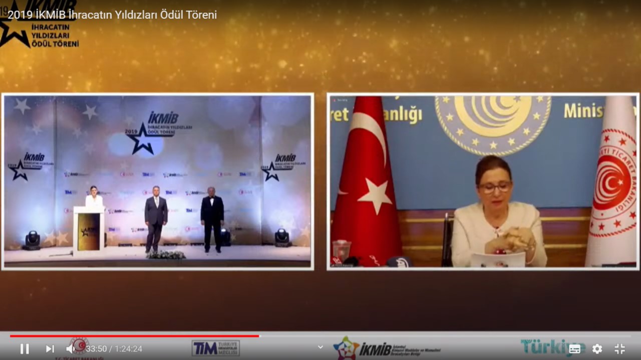 İKMİB 2019 YILI İHRACATIN YILDIZLARI