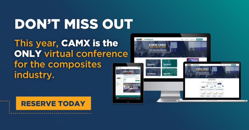 Secure Your Virtual CAMX Booth Space Today