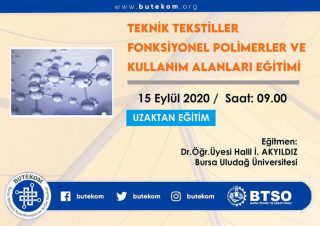 BUTEKOM Çevrimiçi Eğitimi 15 Eylül 2020