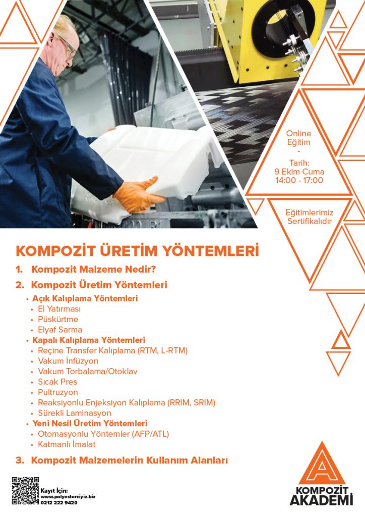 Kompozit Üretim Yöntemleri Online Eğitim