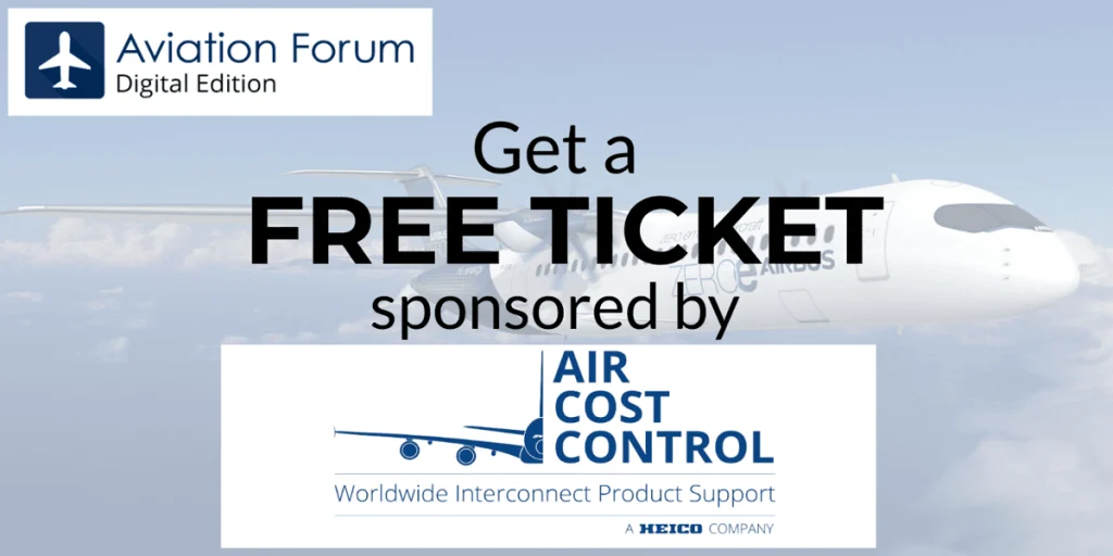 Free Tickets for Aviation Forum Digital Edition
