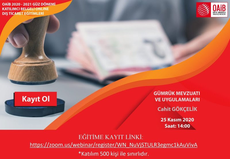 HUKD – Duyuru 23 Kasım 2020