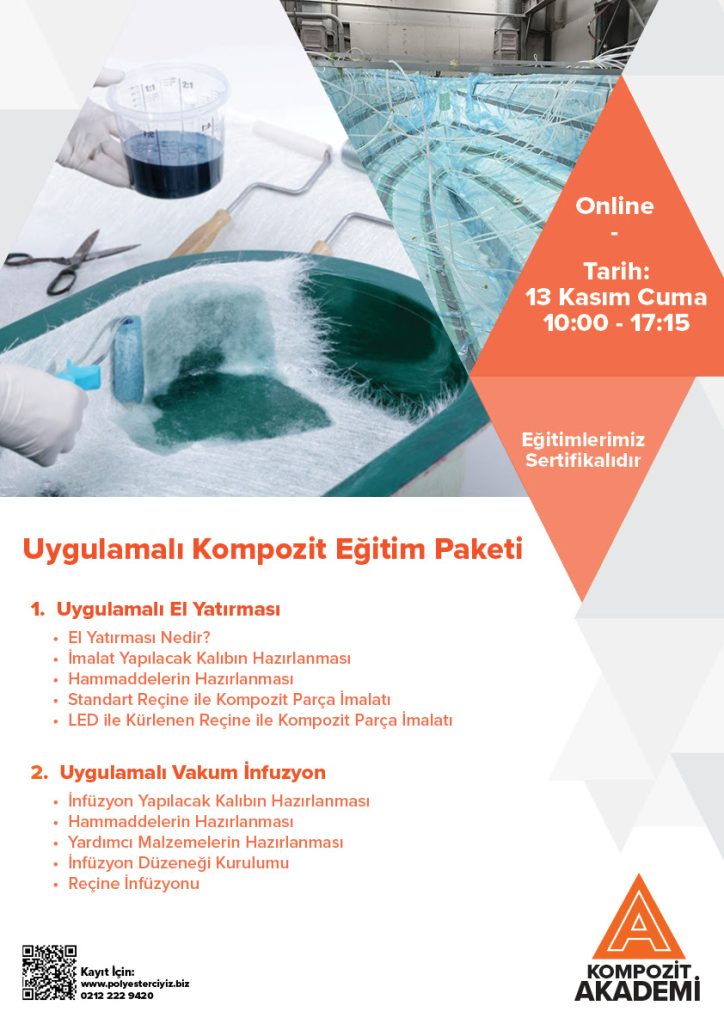 Uygulamalı Kompozit Üretim Yöntemleri Eğitimi