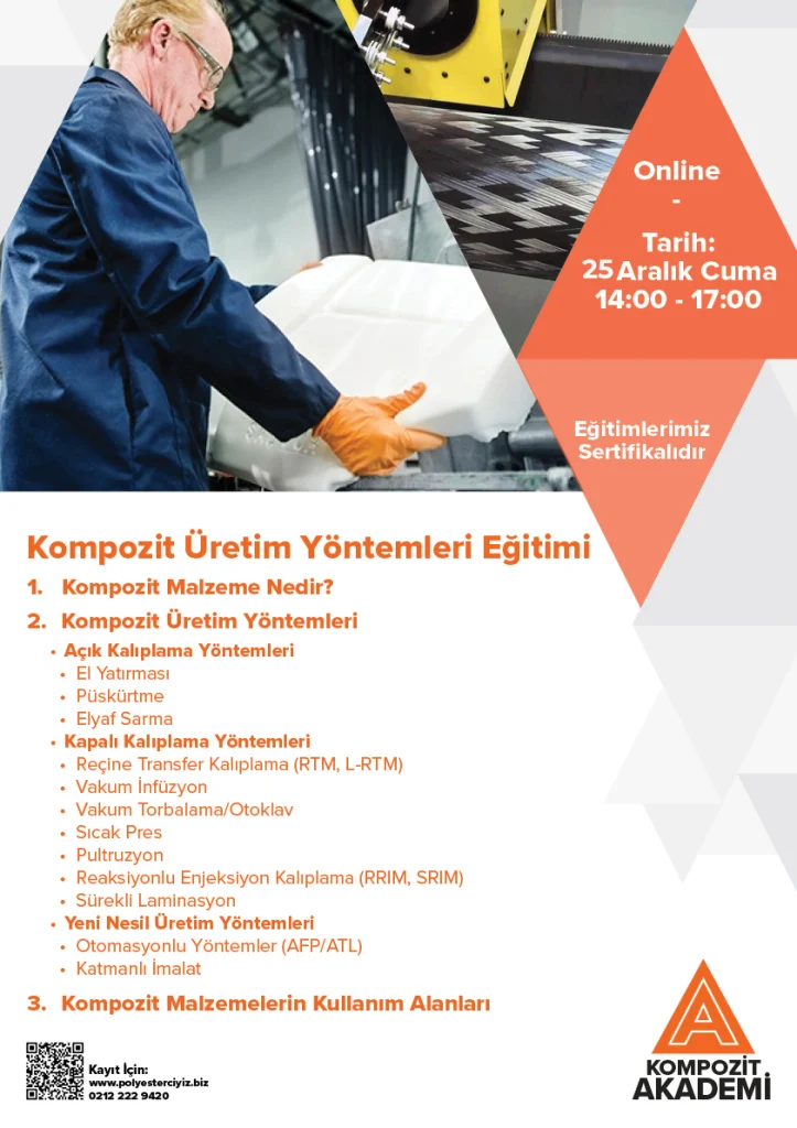 Kompozit Üretim Yöntemleri Online Eğitim