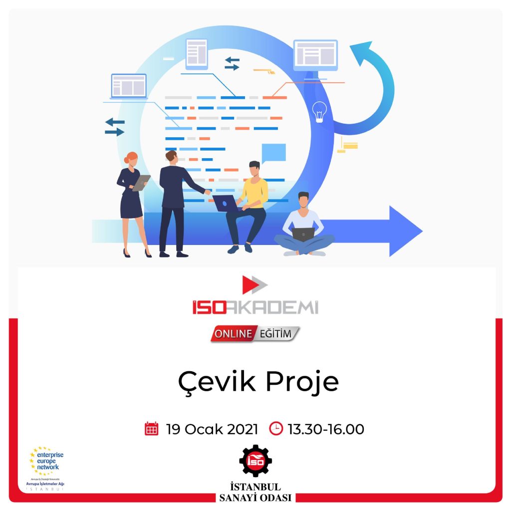 Çevik Proje Online Eğitimi (19 Ocak 2021)