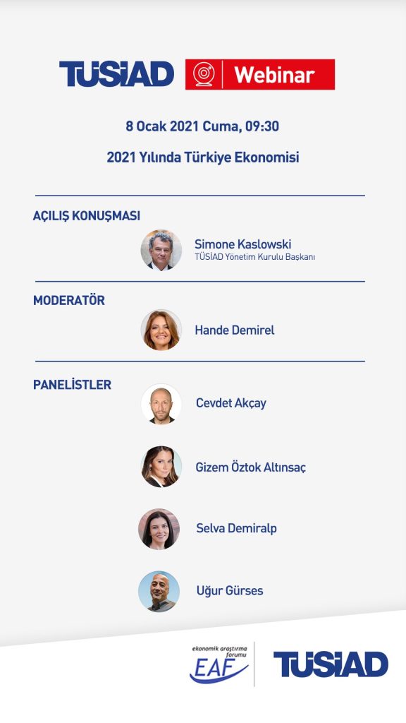 TÜSİAD Webinar 8 Ocak 2021
