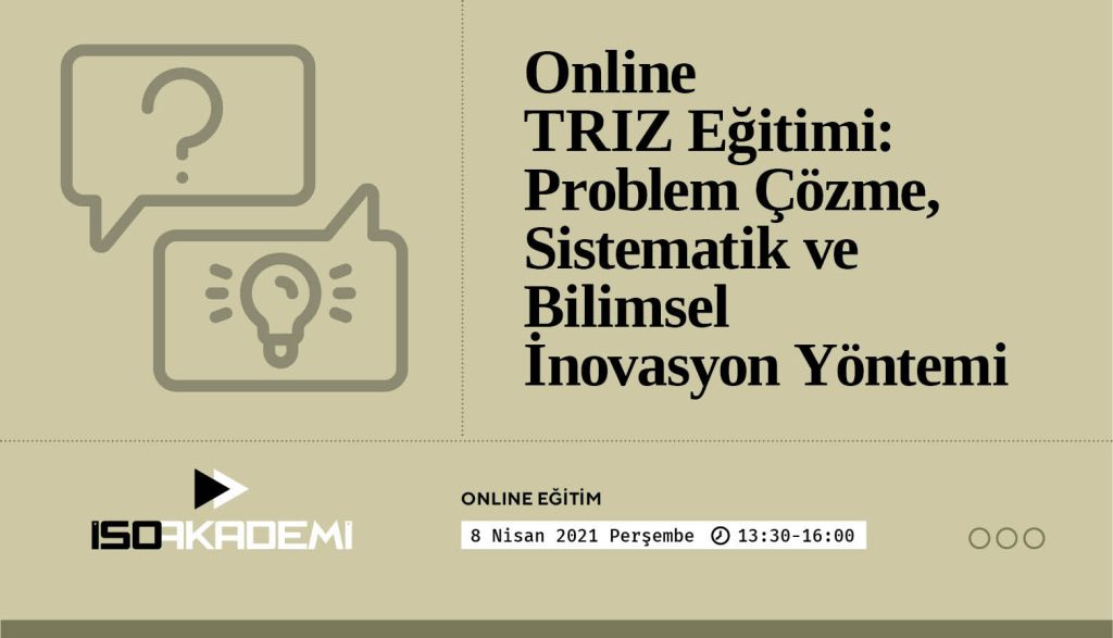 Problem Çözme, Sistematik ve Bilimsel İnov.