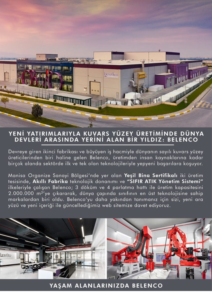 Belenco: Kuvars Yüzey Üretiminde Dünya Liginde