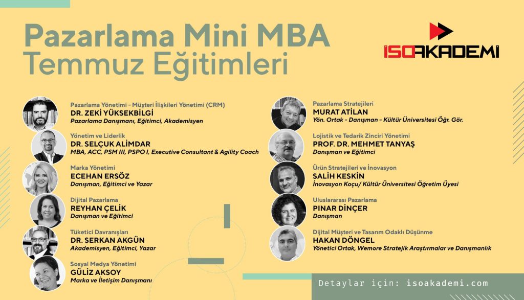 Pazarlama Mini MBA – Online