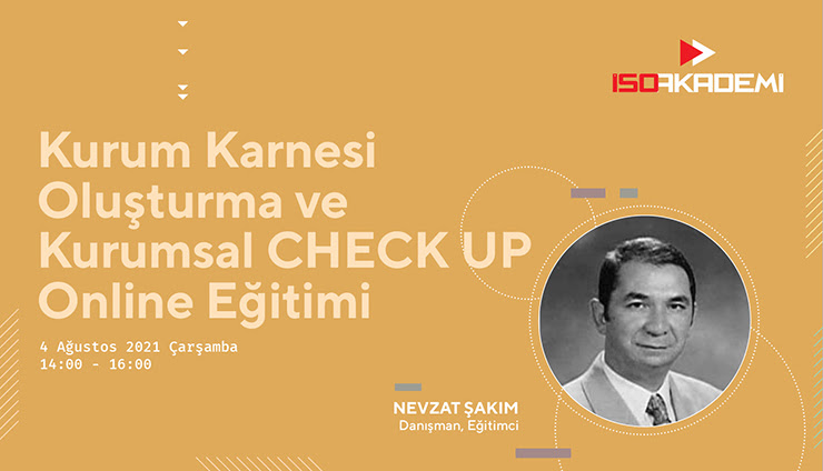 Kurumsal Check Up Online Eğitimi