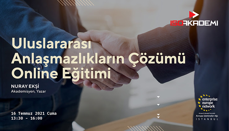 Uluslararası Anlaşmaz. Çözümü Online Eğitimi