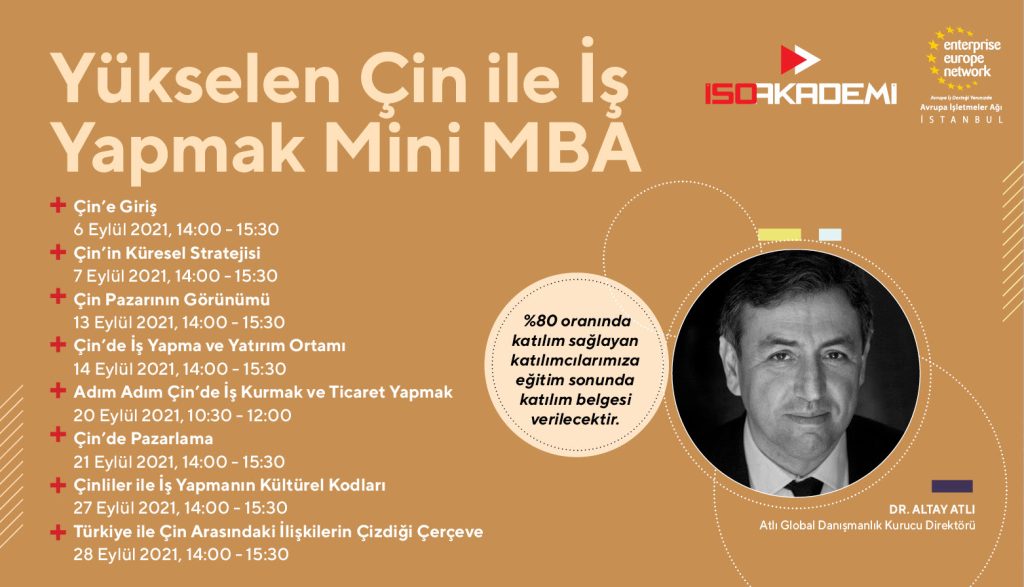 Yükselen Çin ile İş Yapmak Mini MBA