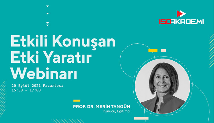 Etkili Konuşan Etki Yaratır Webinarı