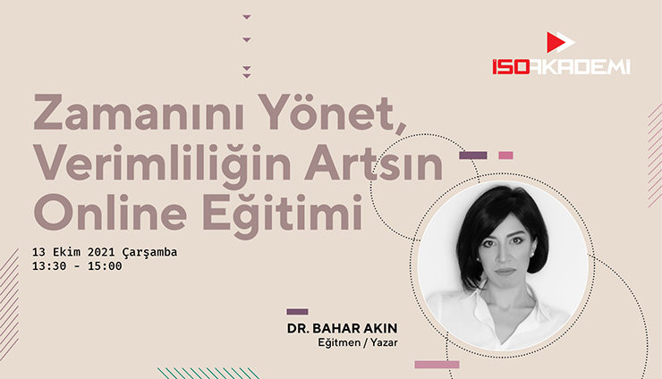 Zamanını Yönet Verimliliğini Arttır Eğitimi