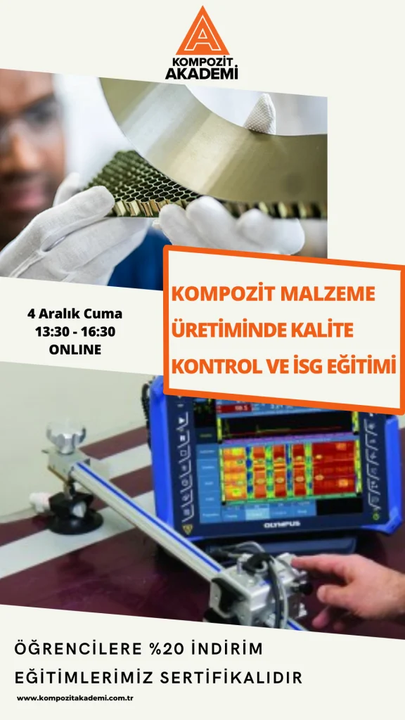 Kompozit Malzeme Üretim. Kalite Kontrol ve İSG