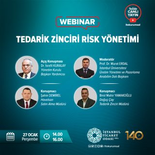 Tedarik Zinciri Risk Yönetimi Webinarı