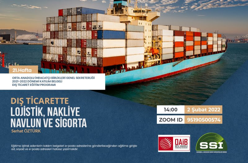 Dış Ticarette Lojistik, Nakliye, Navlun ve Sigorta