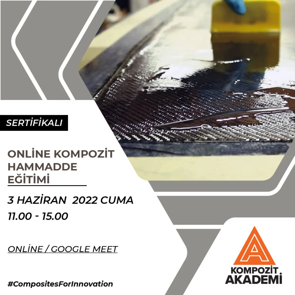 Online – Uygulamalı Kompozit Eğitimler