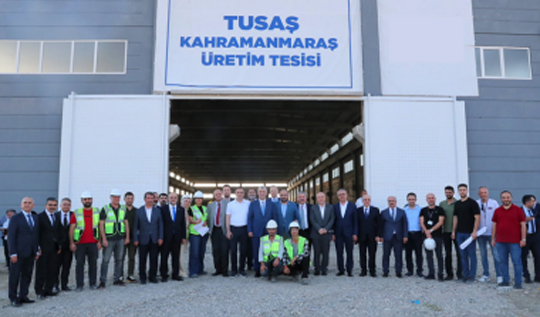 Üyemiz TAİ’nin Kahramanmaraş’ta Üretim Tesisi Açıldı.