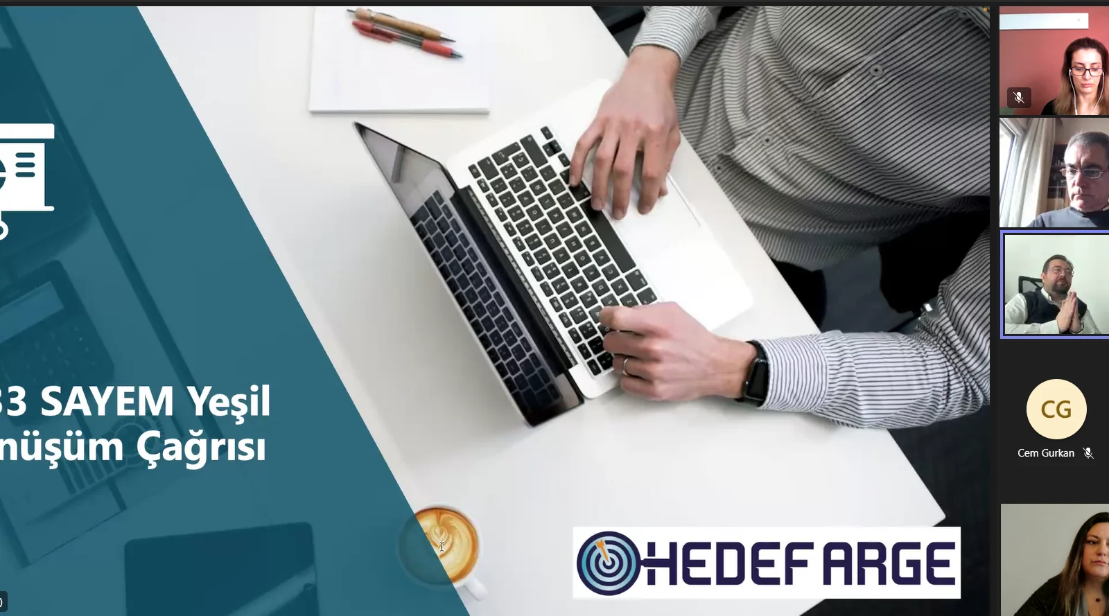 1832-1833 TÜBİTAK Yeşil Dönüşüm Çağrıları Webinarı