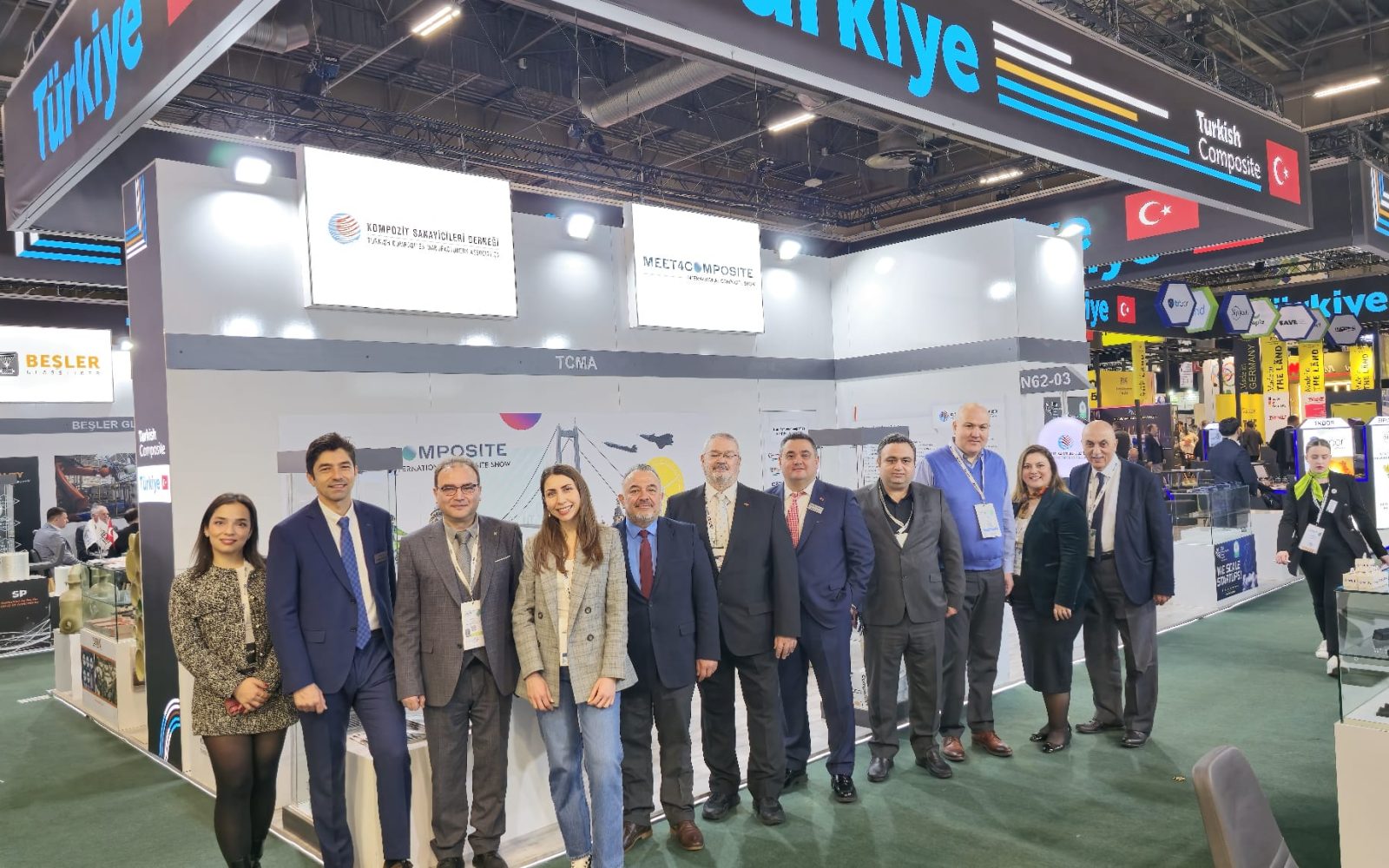 JEC World Uluslararası Kompozit Fuarında Yönetim Kurulu Üyelerimiz ile Bir Araya Geldik!