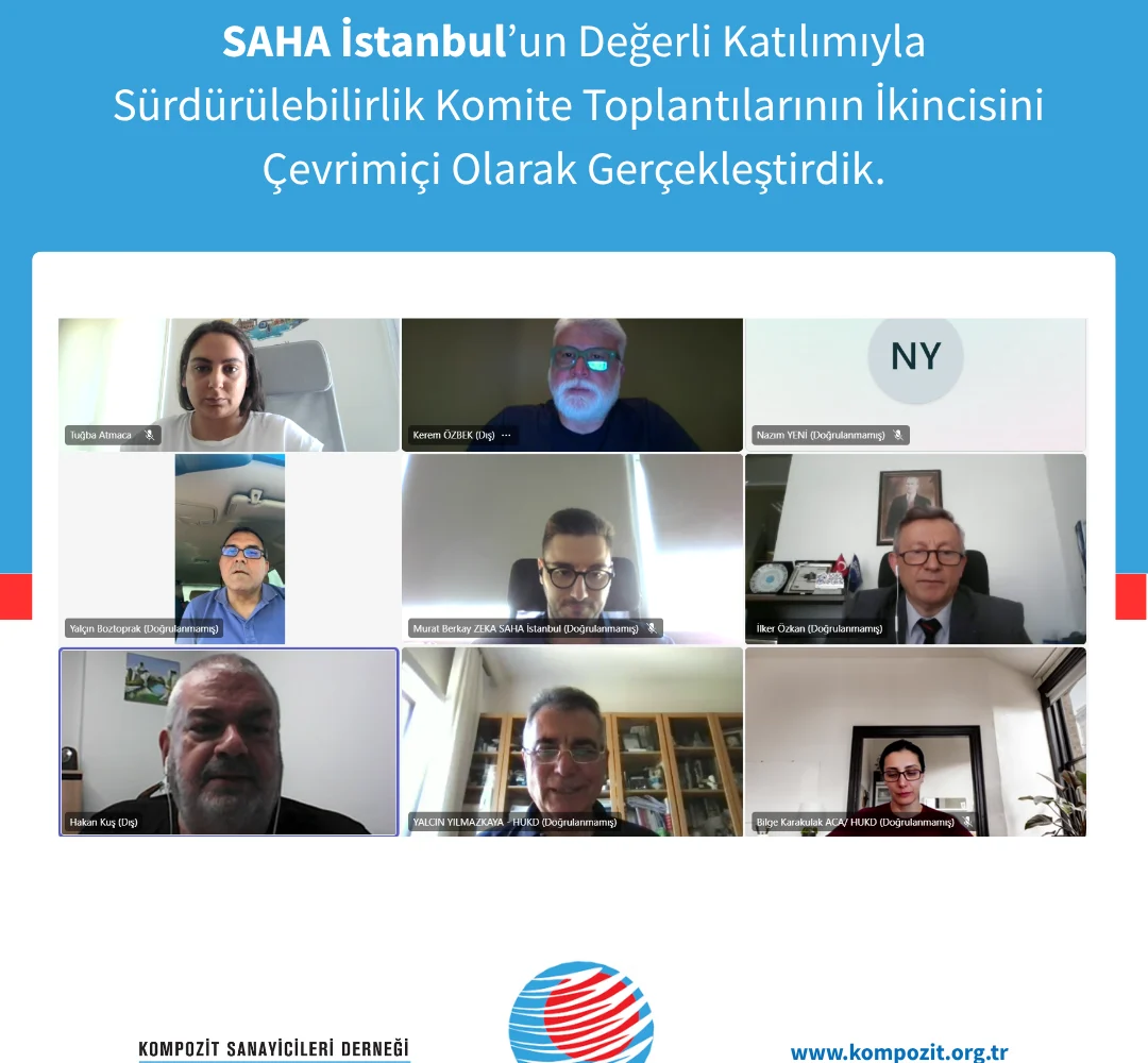 Sürdürülebilirlik Komite Toplantılarının İkincisini Çevrimiçi Olarak Gerçekleştirdik.