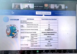 Yerel Kalkınma Hamlesi Teşvik Programı Webinarı Gerçekleştirildi.