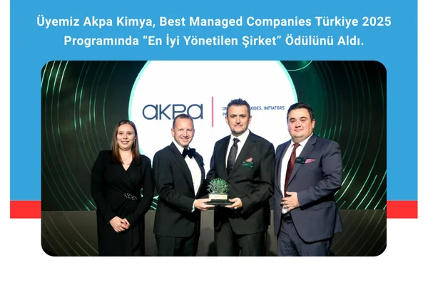Akpa Kimya’nın “En İyi Yönetilen Şirket” Ödülü