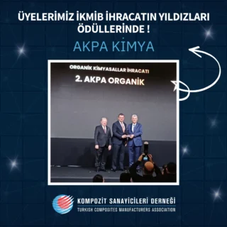 Üyelerimiz İKMİB İhracatın Yıldızları Ödüllerinde!