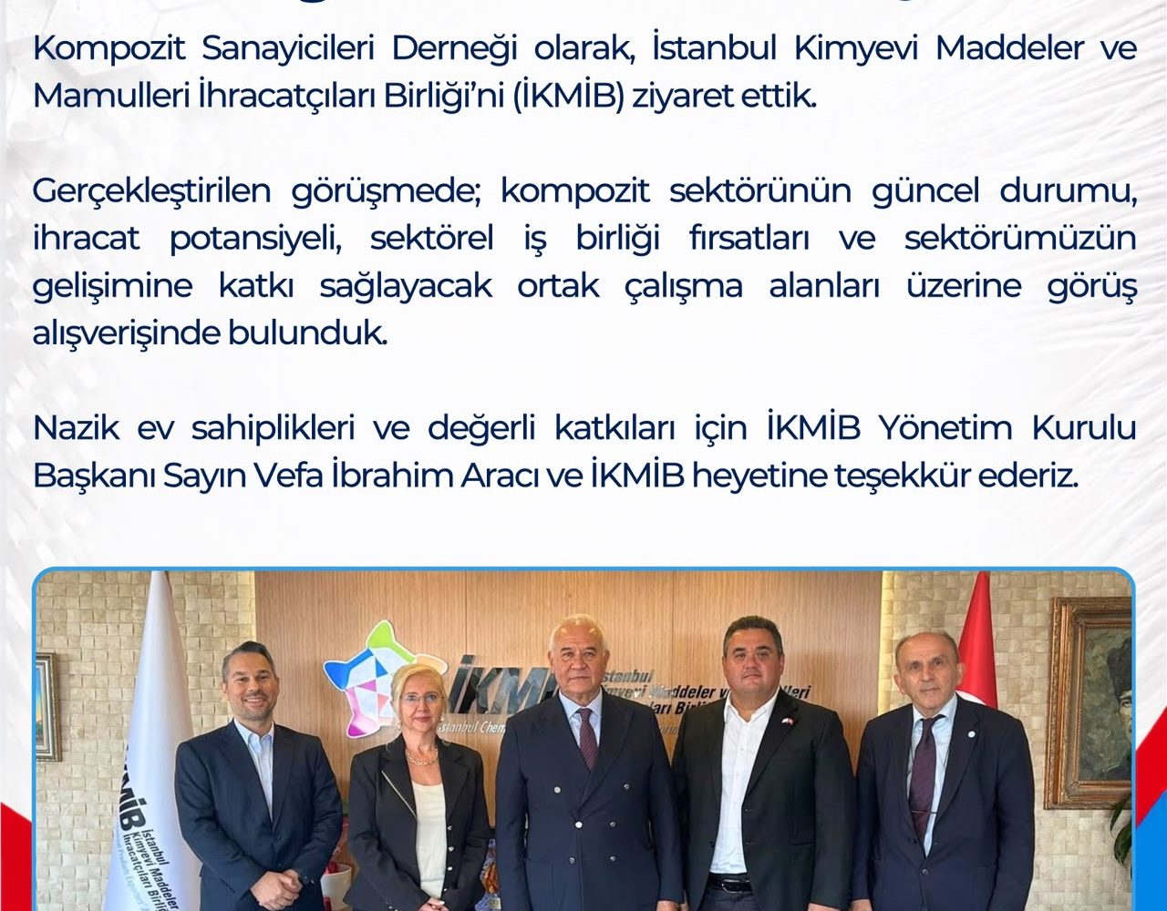 Derneğimizden İKMİB’e Ziyaret