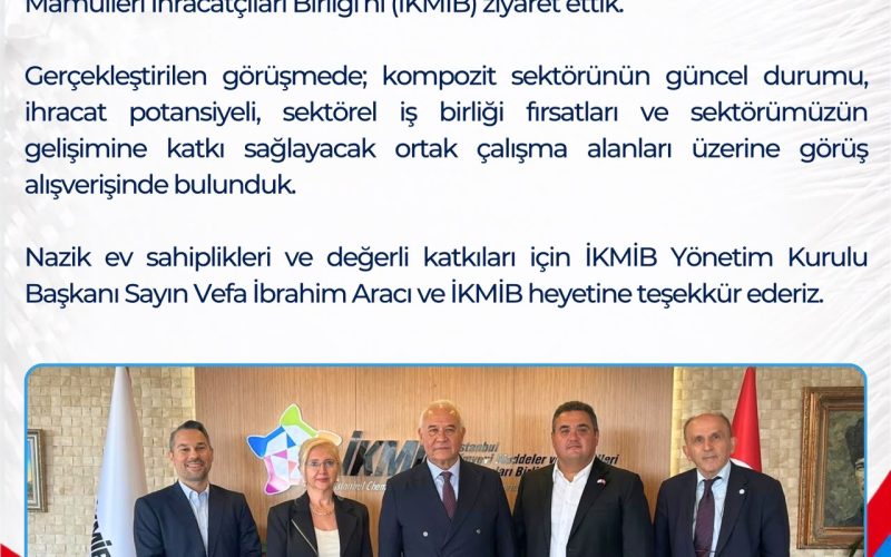 Derneğimizden İKMİB’e Ziyaret