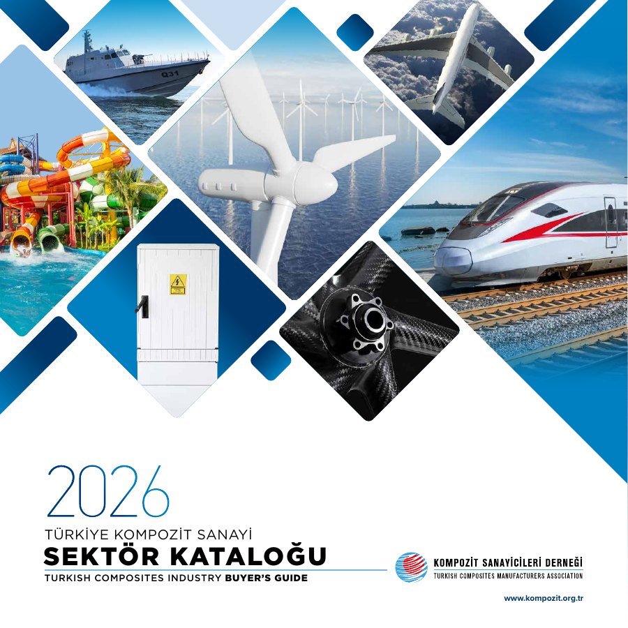 Kompozit Sanayicileri Derneği Sektör Kataloğu 2026 kapağı